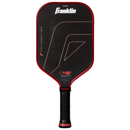 Franklin Sports PRO Pickleball Paddles – C45 Carbon Fiber Series - Official USAP + UPA Approved – Pro Player Design, Dynasty 16MM RED
