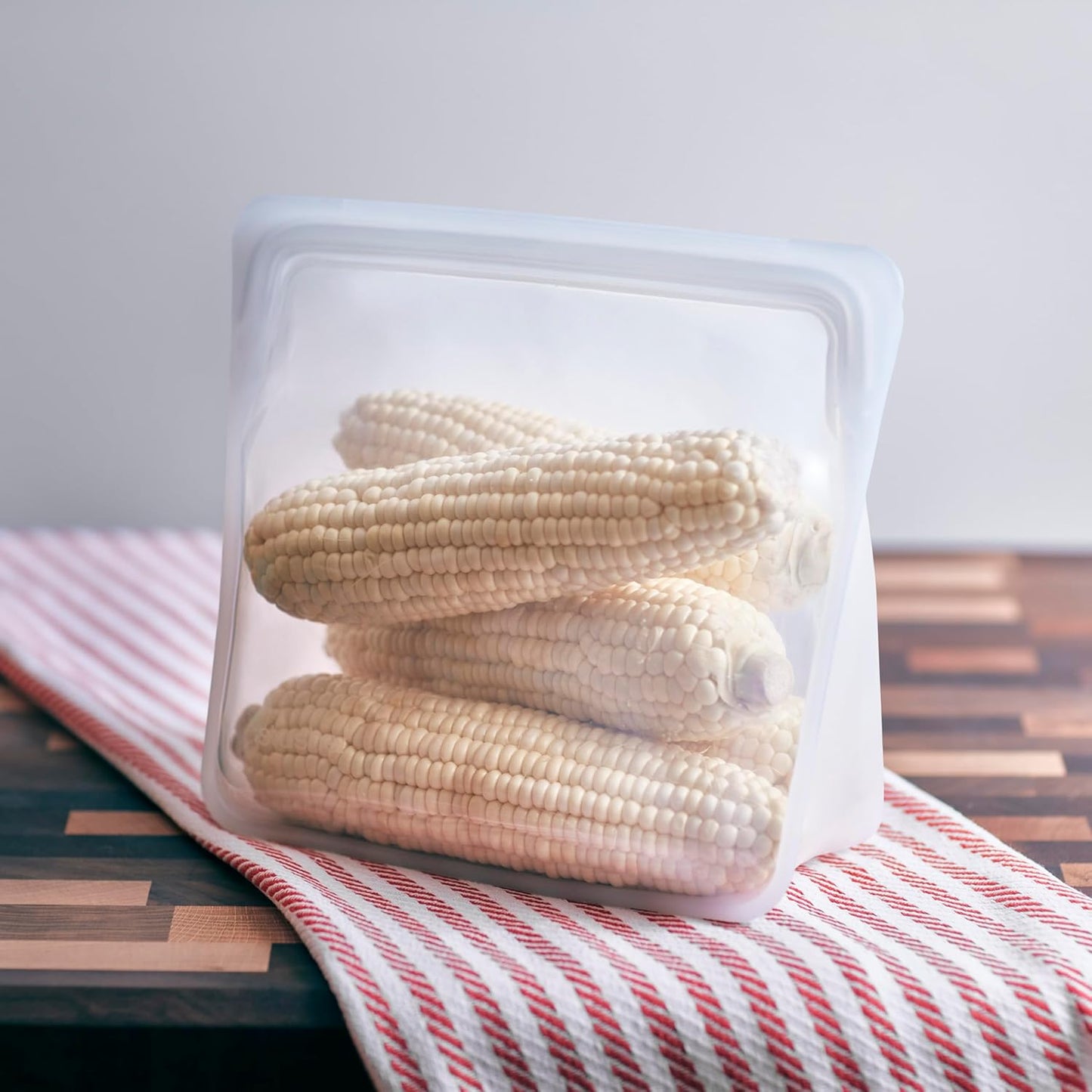Stasher Silicone Reusable Storage Bag - Stand-Up Mega Bag, 104 Oz, Eco-Friendly, Microwave & Dishwasher Safe | Premium Food Storage Solution