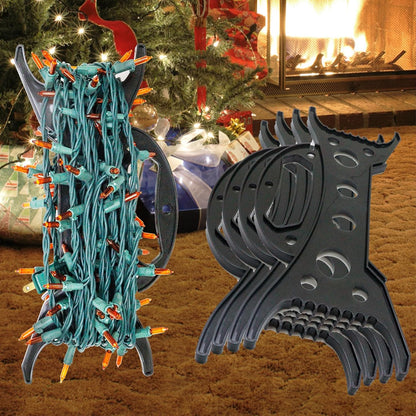 12Pack Christmas Light Storage Holder, All-Purpose Holiday Light Storage, Cord Wind up, Christmas Organizer for String