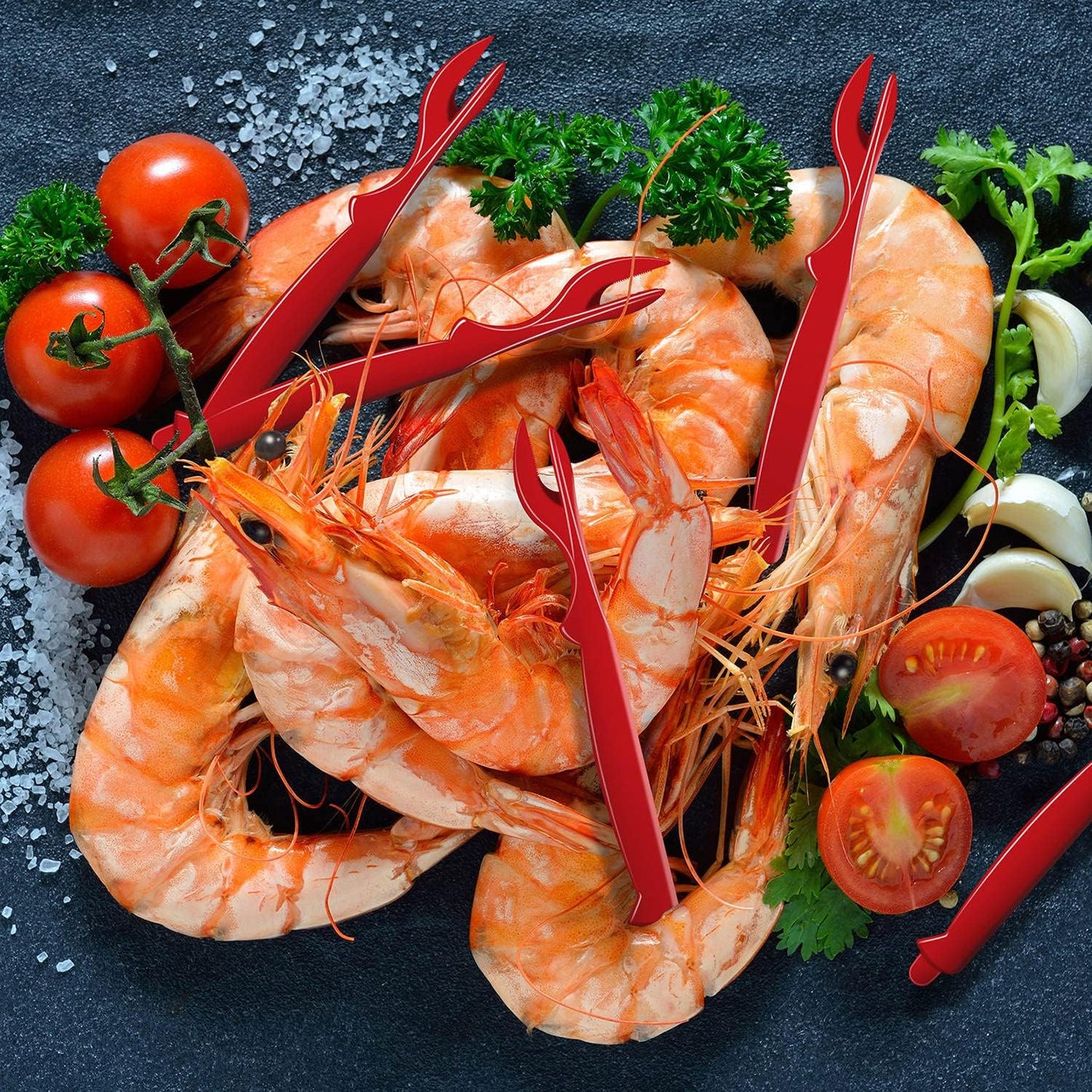 20Pcs Set Crab Legs Crackers - Crackers Picks Tools for Lobster, Crab, Crawfish, Prawns, Shrimp, Easy Opener Shellfish