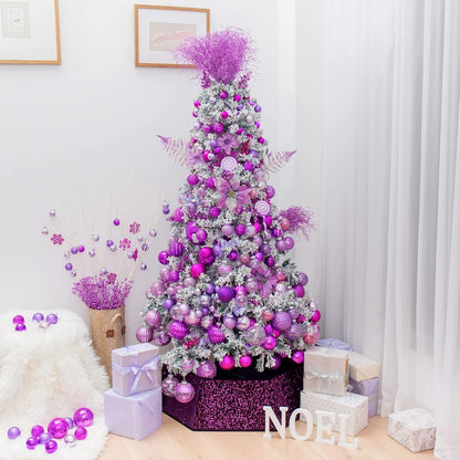 XmasExp 16ct Christmas Balls Ornaments, Shatterproof Large Hanging Balls for Holiday Decorations