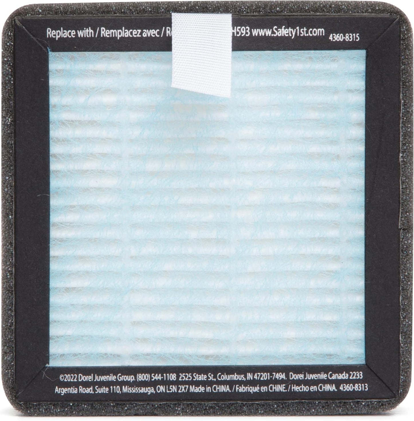 Safety 1st True HEPA Replacement Air Purifier Filter, White (1Pk)