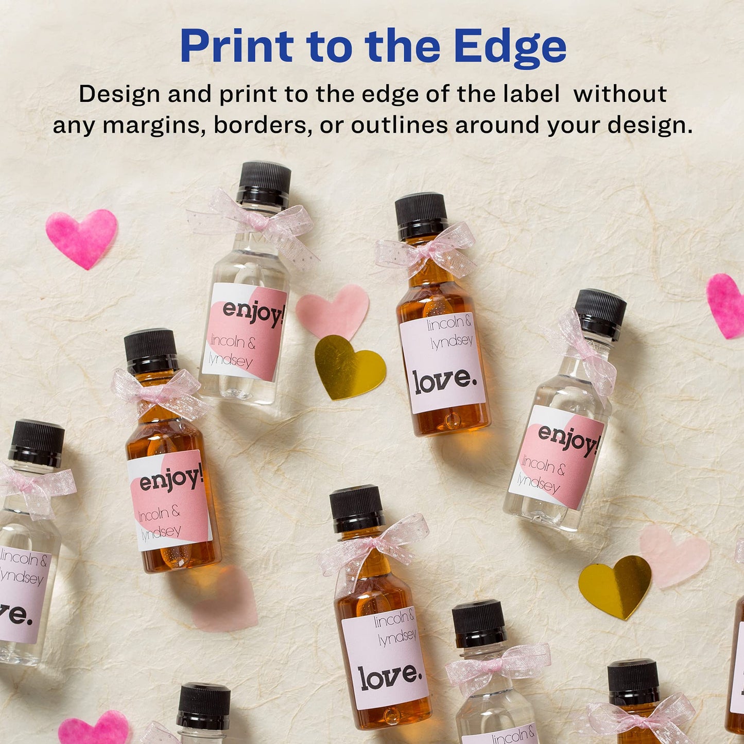 Avery Printable Square Labels, 2" x 2", Matte White, Laser & Inkjet Compatible, 300 Blank Labels Total, Great for Branding, Packaging, Events, and More (22806)
