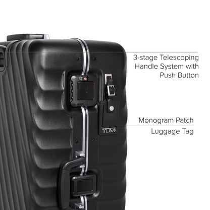 TUMI 19 Degree Frame Extended Trip 4 Wheel Packing Case - Lightweight Suitcase - Hard Shell Luggage - 30.0" X 20.5" X 11.0" - Black Texture