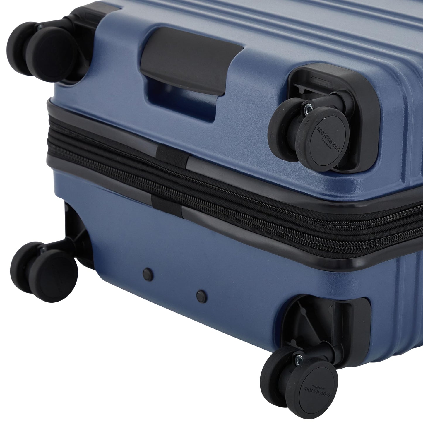 SCOTCH & SODA Rotterdam Expandable Hardside Luggage, Ocean Blue, 3 Piece Set