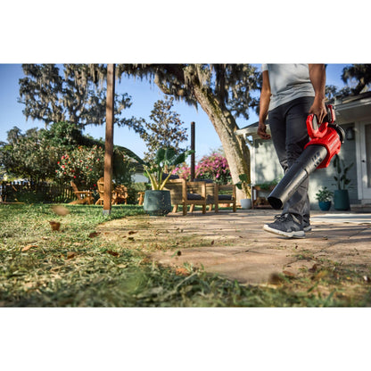 CRAFTSMAN Leaf Blower Cordless with Battery and Charger V20 RP, Up to 110 MPH Power, Handheld Electric Leaf Blower, Brushless Motor, Lightweight, 5.0Ah (CMCBL730P1)