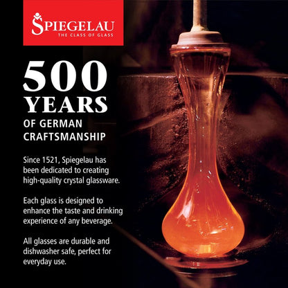Spiegelau Willsberger Digestif Glasses Set of 4, Elegant Crystal Cordial Glasses, European-Made Glassware for Spirits, Amaro and Port Wine, Home Bar and Wedding Gifts, After Dinner Drinks, 9.9 oz