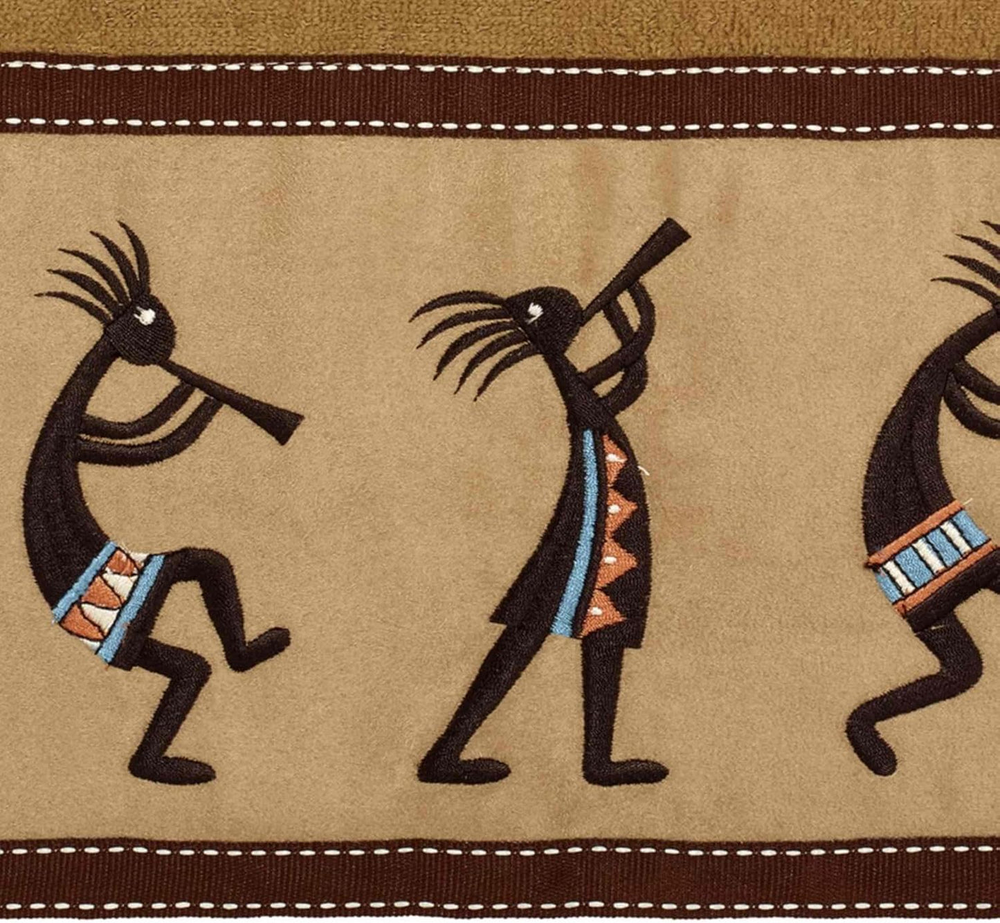 Avanti Linens Kokopelli Bath Towel, Nutmeg