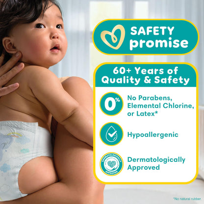 Pampers Baby Diapers - Swaddlers - Size 5, 132 Count, Ultra Absorbent Disposable Infant Diaper