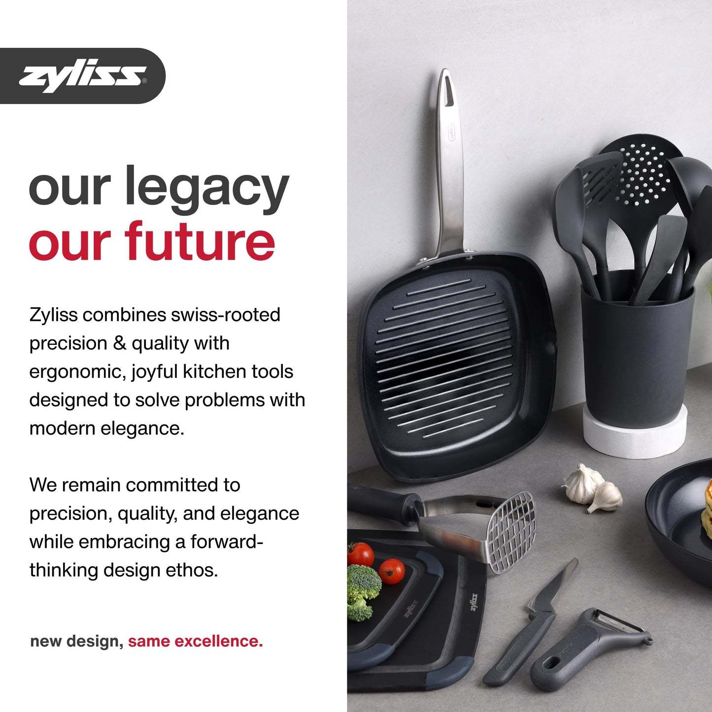 Zyliss 2-Piece Kitchen Knife Set - Stainless Steel Utility & Paring Knives - Soft Grip Handles & Sheath Covers - Durable & Sharp Cooking Blade for Everyday Use