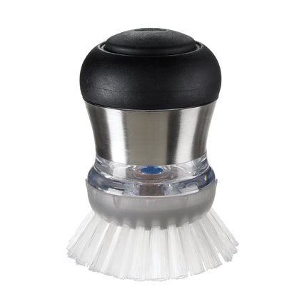 OXO Steel Soap Dispensing Palm Brush