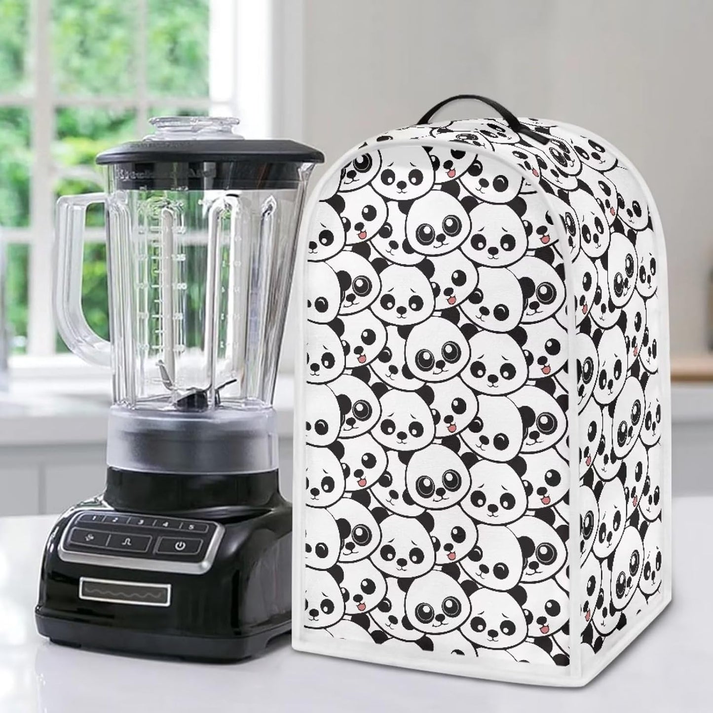 chaqlin Blender Covers, Small Appliance Covers, Kitchen Decorative, Machine Washable Food Processor Dust Cover, Cute