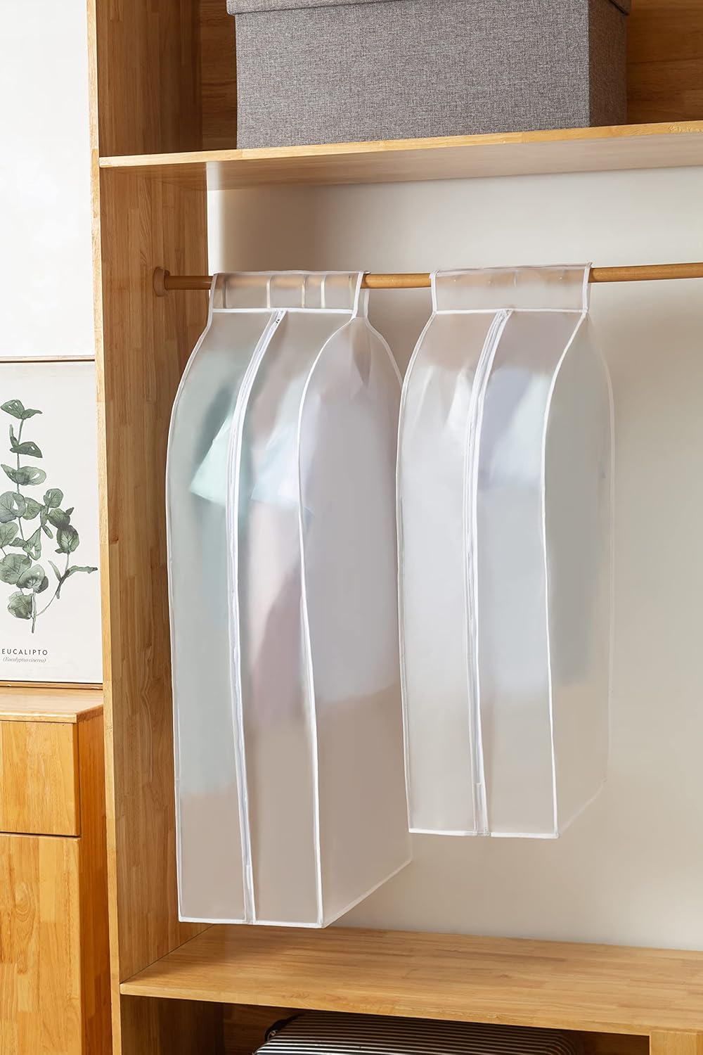 XIAKE Garment Bags, Moth-proof Dust Cover for Clothes, Premium Thickened Storage Bag, Moisture-proof