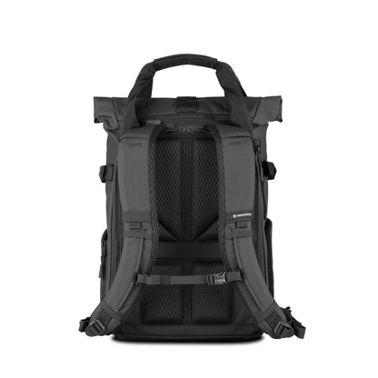 WANDRD PRVKE Rolltop 15L V4 Photography Bundle – Compact Travel Camera Backpack with Essential Camera Cube and Laptop Sleeve