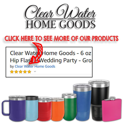 Clear Water Home Goods - 12 oz Stainless Steel Double Wall Vacuum Insulated Can or Bottle Beverage Cooler - Powder Coated White - 6 Pack