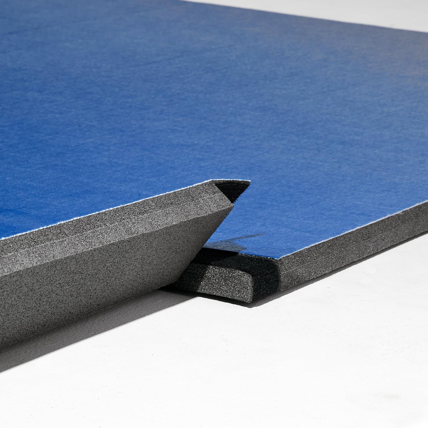 Dollamur 10'x10'x1.25" Jiu-Jitsu Mat, Royal Blue, Tatami, FLEXI-Connect®