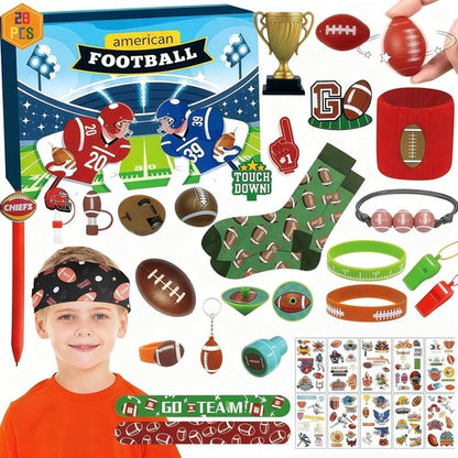 Football Advent Calendar 2025 | 24-Day Countdown with Unique Surprises for Kids & Rugby Fans