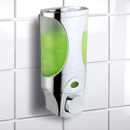 HotelSpa Curves Luxury Shower Dispenser System, Soap/Shampoo/Lotion, Modular Design (Pack of 2)