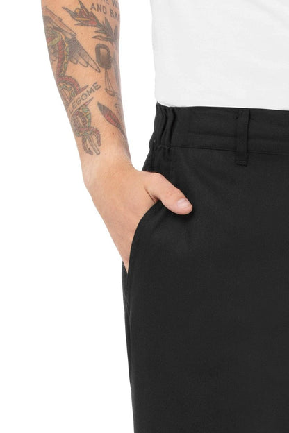 Chef Works Men's Professional Series Chef Pants, Black, Large