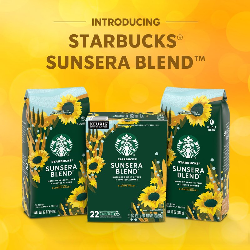 Starbucks Sunsera Blend – 12oz Ground Coffee