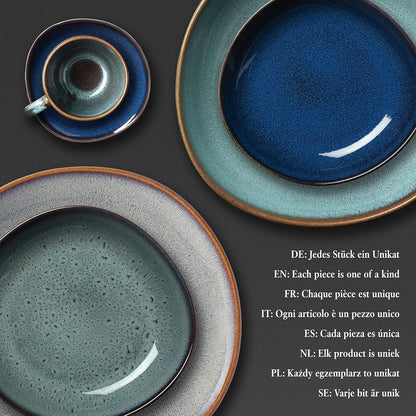 Lave gris Breakfast Plate