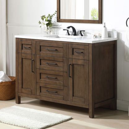 OVE Decors Tahoe 48 in. Almond Latte Vanity