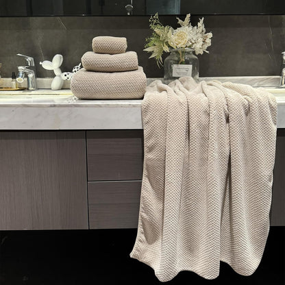 Set 30x60 Inches 6 Extra Large Bath Towels for Bathroom Super Soft Light Weight Quick Dry Microfiber Shower Towels