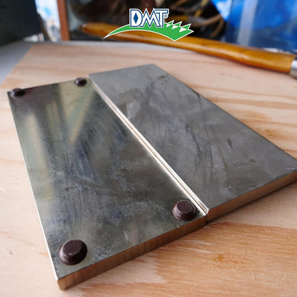 DMT D8C Dia-Sharp Bench Stone - Diamond Knife Sharpener for the Workshop, Jobsite or Kitchen - Coarse (325) - Flat Diamond Sharpening - Non-Slip Knife Sharpener- Made in the USA - 8 x 3 x 0.38 Inches