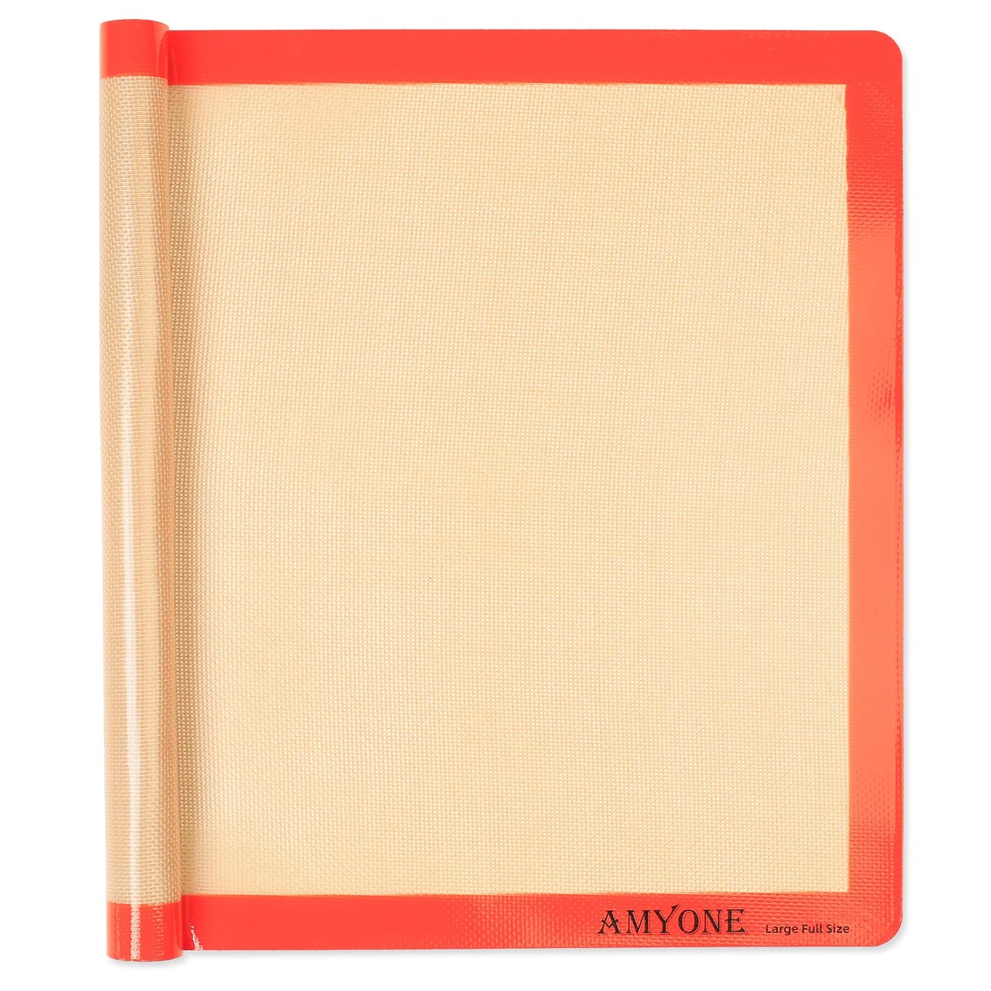 AMYONE Silicone Baking Mats for Full Size Sheet Pan, Non-Stick Silicone Baking Sheet Liners for Cookies/Pastries/Chicken/Vegetables, Food Grade Silicone Mat for 18 x 26-inch Full Baking Pans, 1 PCS