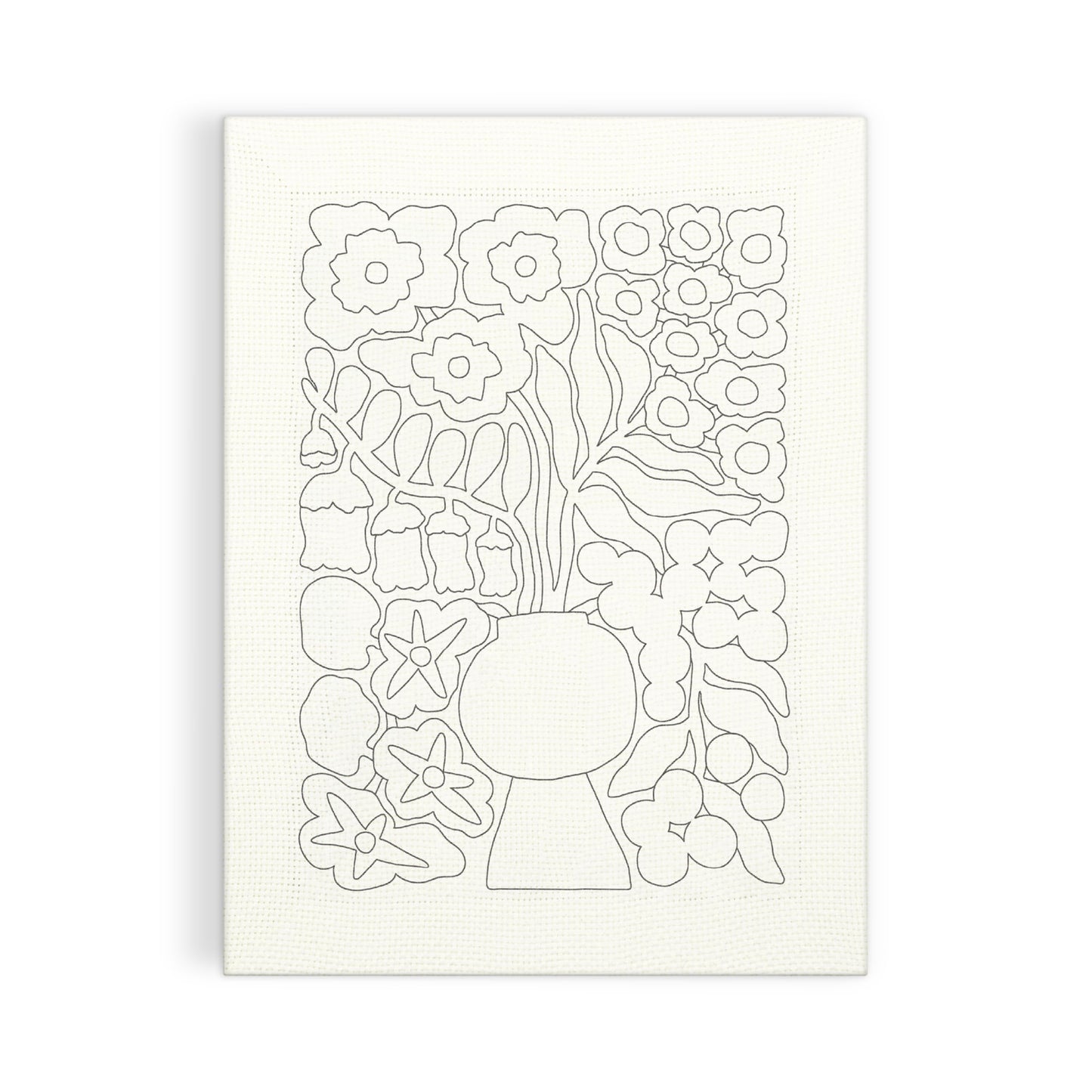 Galison Blooming Wildflowers – DIY Punch Needle Kit Includes 9 Yarns and Punch Needle to Make Beautiful Wildflower Art