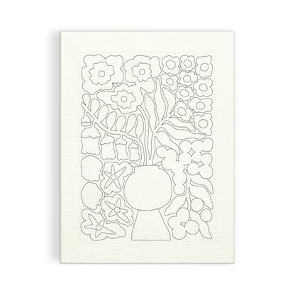 Galison Blooming Wildflowers – DIY Punch Needle Kit Includes 9 Yarns and Punch Needle to Make Beautiful Wildflower Art