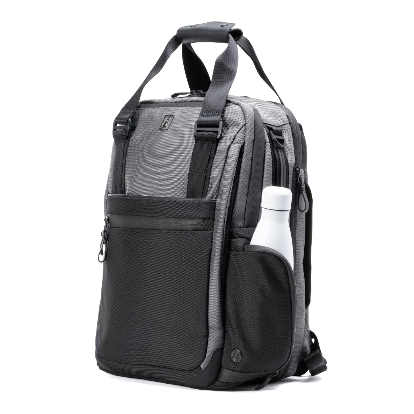 Travelpro Altitude Medium Expandable Travel Laptop Backpack 25-30L, 16 Inch Laptop, Water Resistant, Work, Business, Men and Women, Falcon Grey