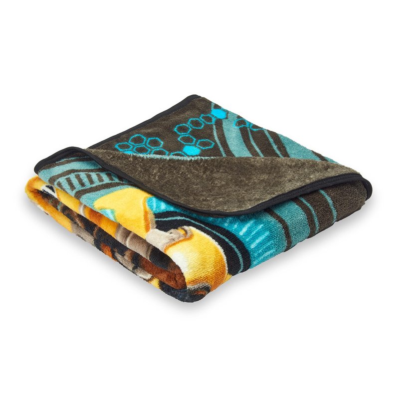 Northwest Transformers Micro Raschel Throw Blanket, Ultra Soft Throw, 46 x 60 Inches, Be Alert