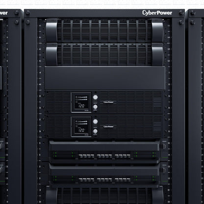 CyberPower OR1500LCDRT2U Smart App LCD UPS Battery Backup and Surge Protector, 1500VA/900W, 8 Outlets, AVR, 2U Rack/Tower