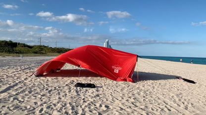 Beach Bubble Family Edition, The Ultimate Private Wind Supported Beach Cabana, +50 UPF, 12 Person Capacity