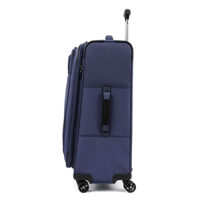 Travelpro Tourlite Softside 2-Piece Set, Expandable Luggage, 4 Spinner Wheels, Lightweight Suitcase, 21" Carry-On, 25" Checked Medium, Blue