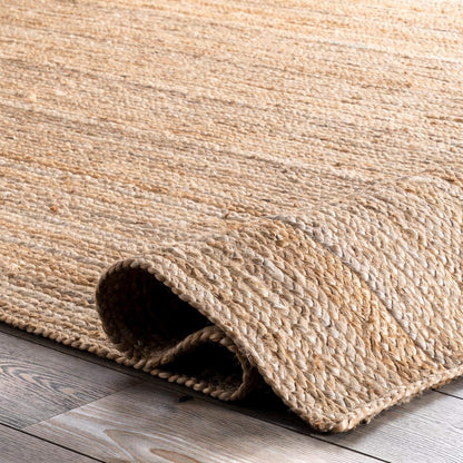 Nuloom Rigo Handmade, Natural, 8'6" x 11'6", Hand Woven, Farmhouse, Jute, Soft and Textured, High Traffic, Stain Resistant, Easy Clean, Durable Area Rug for Bedroom, Living Room, Dining, Den, Foyer