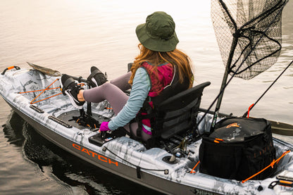 Pelican Catch 110HDII - Sit-On-Top Fishing Kayak - HyDryve Pedal System & Comfortable Ergocast seat - 10 ft - Outback