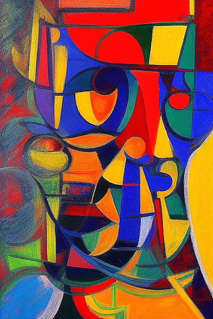 NIHO-JIUMA Adult 5D Diamond Painting Kits Modern Abstract Art, DIY Full Drill Diamond Art for Adults & Teens, Home Wall Decoration (40x50cm/16x20 inch)