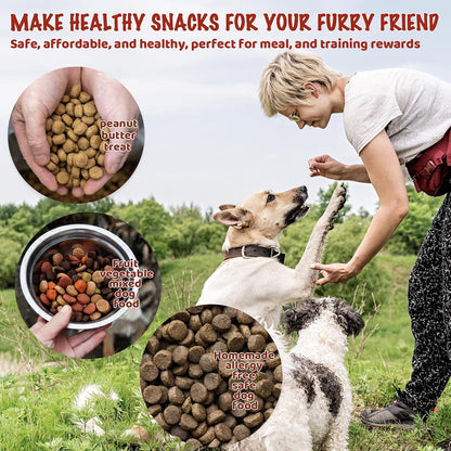 148 HKNMTT Mini Semi Sphere Shape Molds Silicone, Cavities Round Baking Moulds for Dog Treats Snack Candy Chocolate