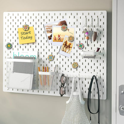 MORCART 30PCS Hexagon Fridge Magnets, Cute Decorative Magnets for Refrigerator and Office Gift