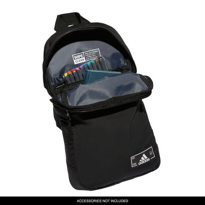 adidas Essentials Crossbody – Athletic Sling Bag with Phone Pocket, Black/2.0, One Size
