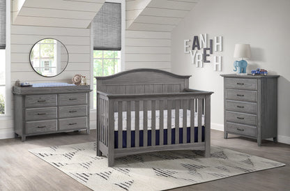 Soho Baby Chandler Premium 5-Drawer Dresser Chest, Graphite Gray