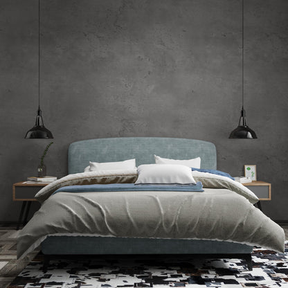 3YECAO 31"×1181" Extra Wide Big Thick Darker Grey Black Concrete Wallpaper Peel and Stick Removable Matte Textured 3d Dark Gray Concrete Cement Contact Paper for Store Coffee Room Gym Bedroom Bathroom