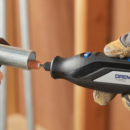 Dremel 160-Piece Rotary Tool Accessory Kit with EZ Lock Technology - 1/8" Shank - Cutting Bits, Polishing Wheel and Compound, Sanding Drums & Disc (710-08)