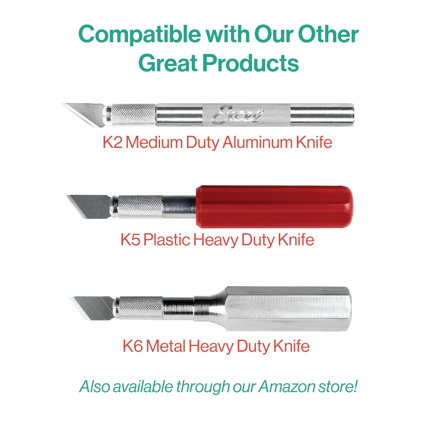 Excel Blades #18 Wood Chisel Replacement Blades, 1/2 Inch High Carbon Steel 100 Pack for Hobby Knife and Craft Knife K2 K5 K6 Handles, Precision Detail Carving on Wood Plastic Foam, Made in USA