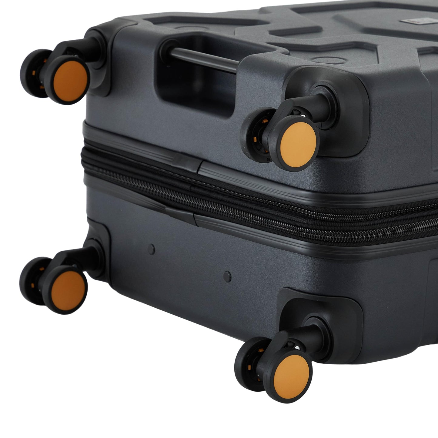 Wrangler ATG Outland Expandable Hardside Luggage, Jet Black, 3 Piece Set