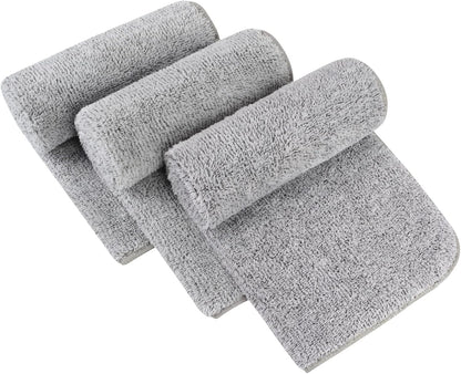 16Inch 31Inch 3Pack SINLAND Microfiber Hand Towels for Bathroom Super Soft Washcloth for Home Spa Sports Face Towels