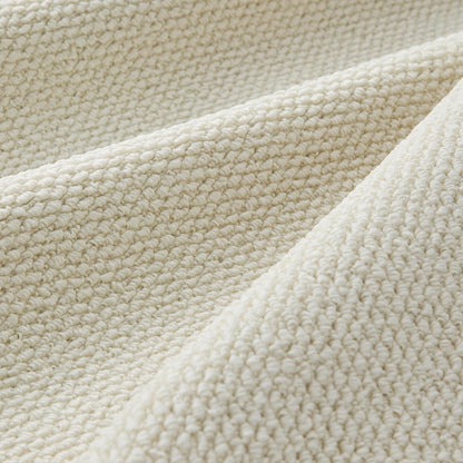 Bedsure 5x7 Faux Wool Area Rug - Machine Washable, Non-Slip, Pet Friendly, Cream for Living Room & Bedroom