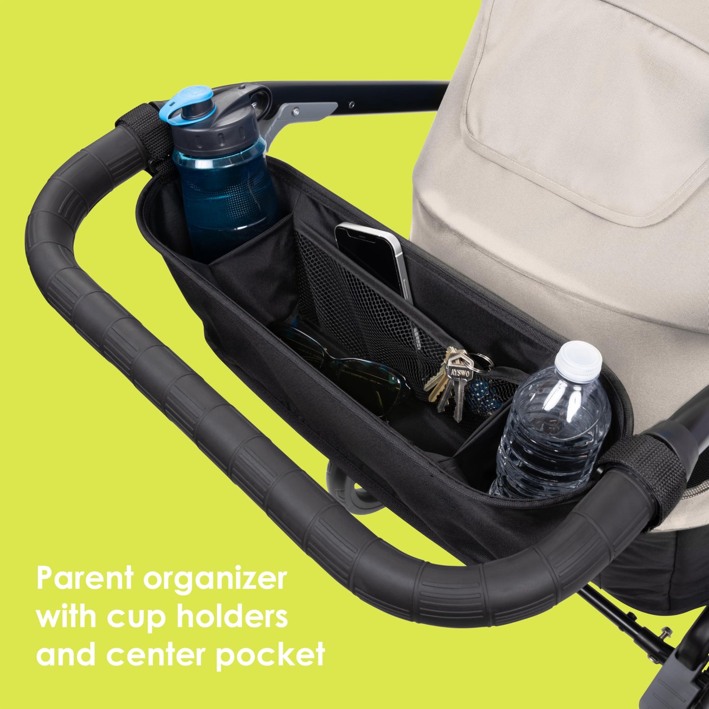 Baby Trend Navigator 2-in-1 Stroller Wagon, Desert Tan